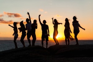 dancing on the dock